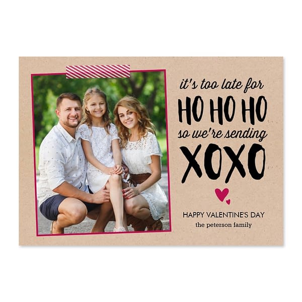 Not Too Late For Valentine's Day Card - Berry Berry Sweet